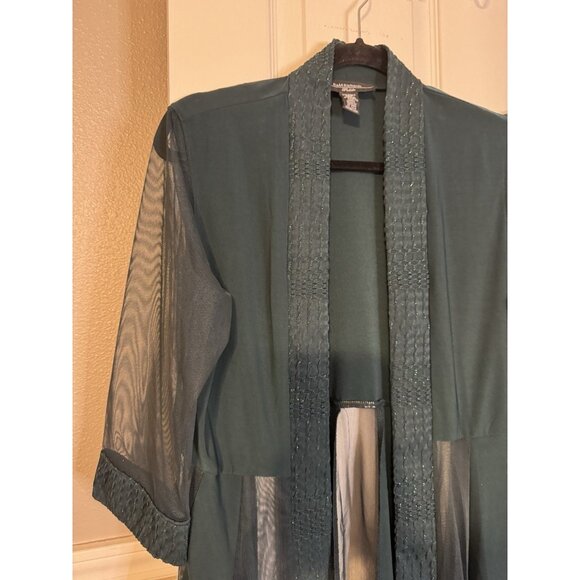 R & M Richards Jacket Dress 10P Pine Green Wedding Party Cruise NEW - Picture 12 of 16